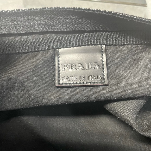 Authentic Prada Satin Toiletries Bag & Slippers - Picture 6 of 14